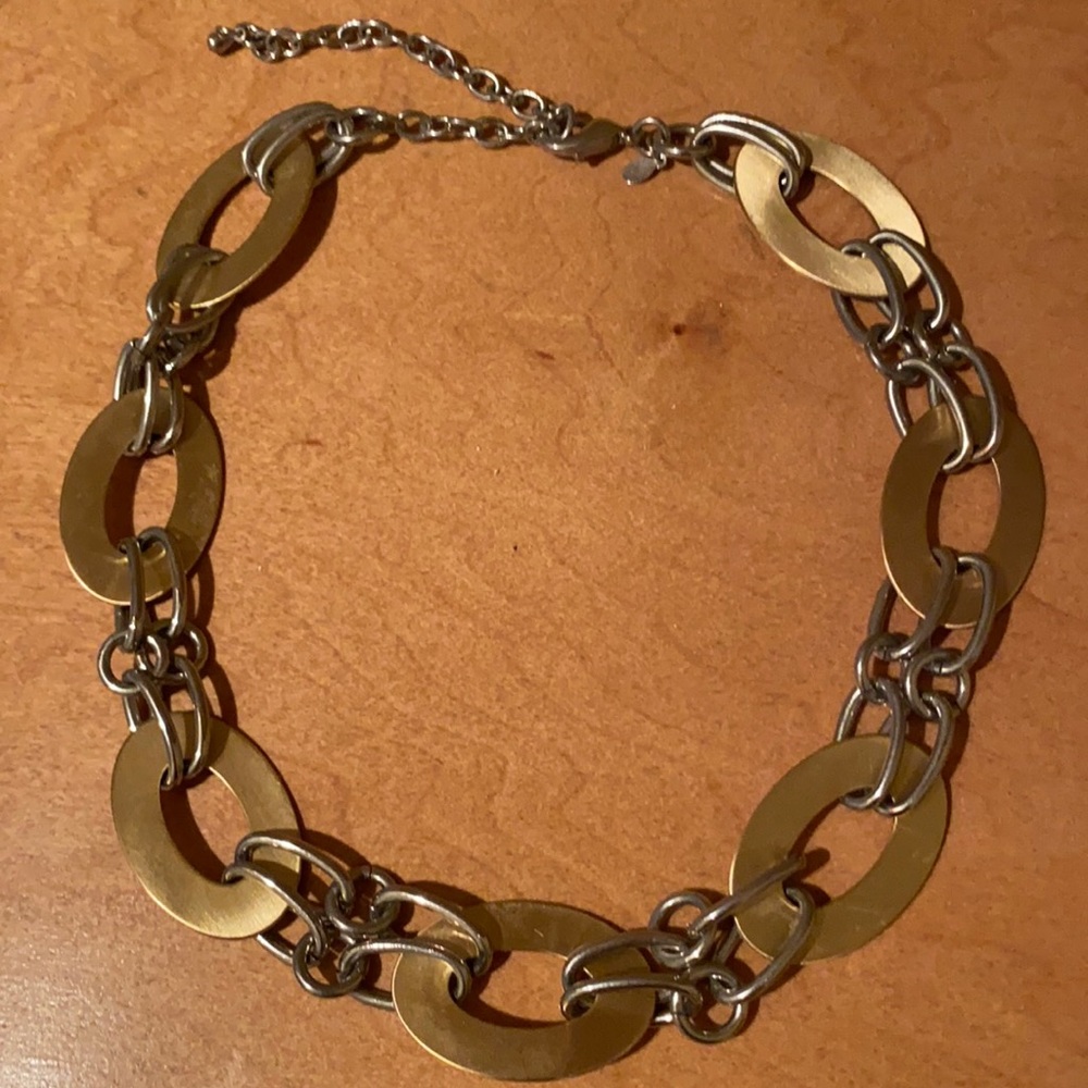 Premier Gold and Silver Link Necklace